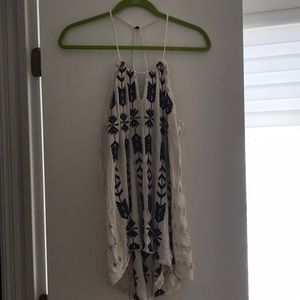 Open back free people top